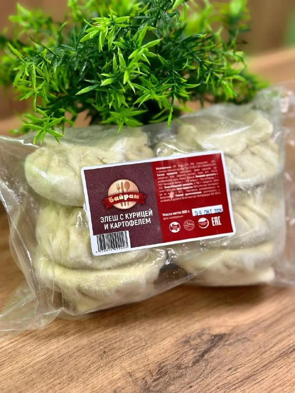 Элеш с курицей и картофелем Байрам